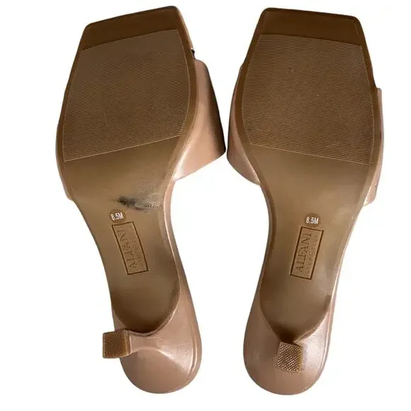 Alfani Sarrah Faux Leather Slip on Heels 8.5 New in Box - Picture 5 of 5